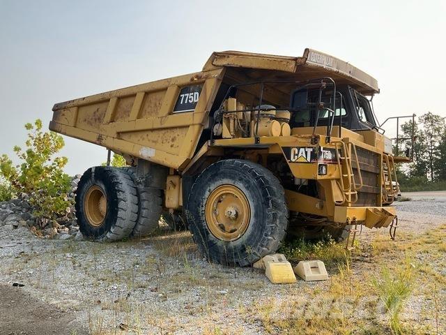 CAT 775D Rammestyrte Dumpere