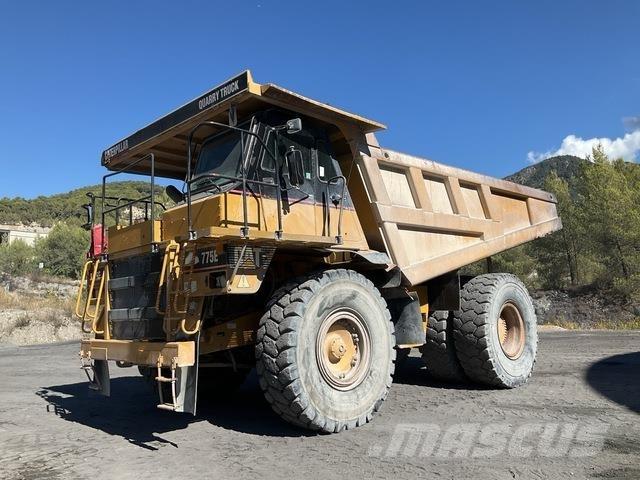 CAT 775E Rammestyrte Dumpere
