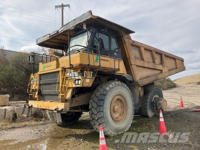 CAT 775E Rammestyrte Dumpere