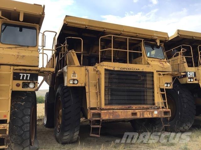 CAT 777 Rammestyrte Dumpere