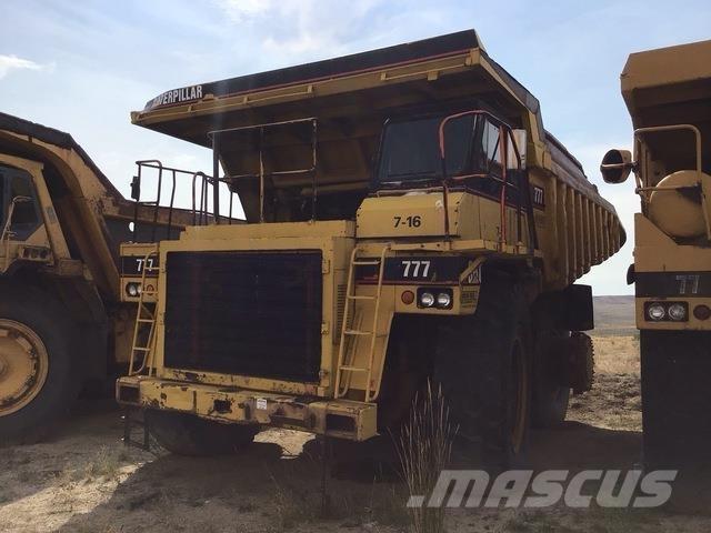 CAT 777 Rammestyrte Dumpere
