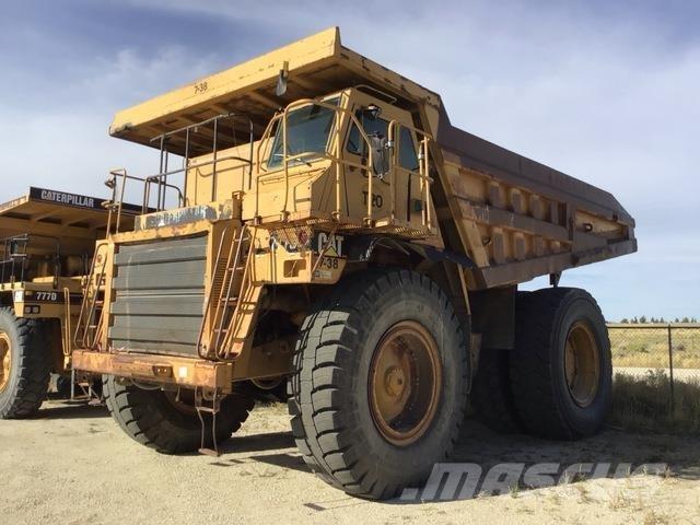 CAT 777C Rammestyrte Dumpere