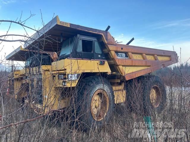 CAT 777D Rammestyrte Dumpere