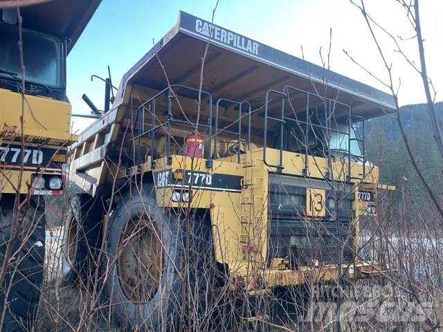 CAT 777D Rammestyrte Dumpere