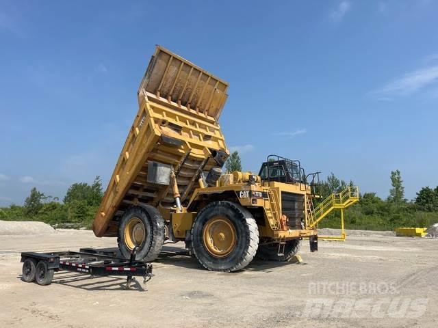 CAT 777D Rammestyrte Dumpere