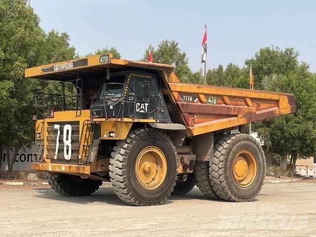 CAT 777D Rammestyrte Dumpere