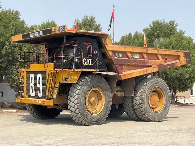 CAT 777D Rammestyrte Dumpere
