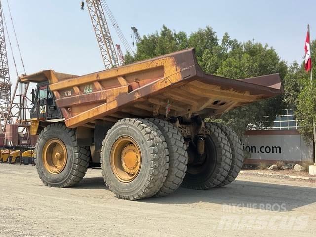 CAT 777D Rammestyrte Dumpere