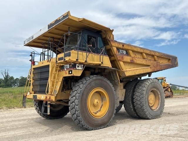 CAT 777D Rammestyrte Dumpere