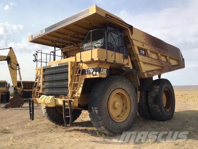 CAT 777D Rammestyrte Dumpere