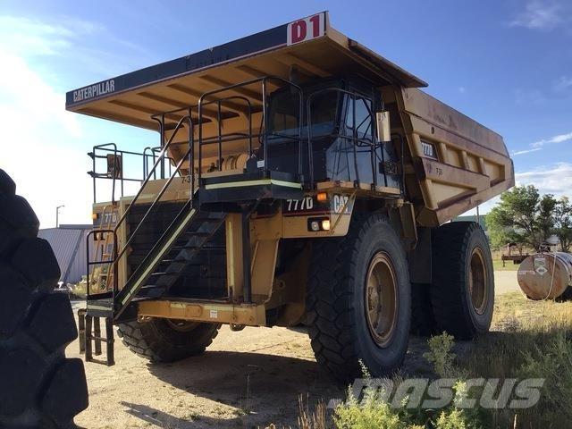CAT 777D Rammestyrte Dumpere
