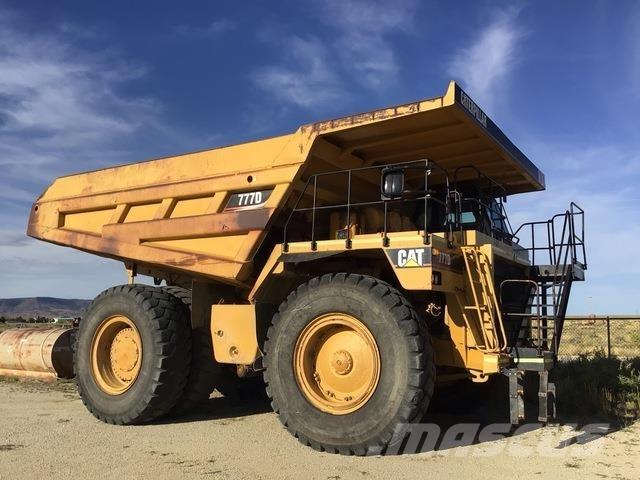 CAT 777D Rammestyrte Dumpere