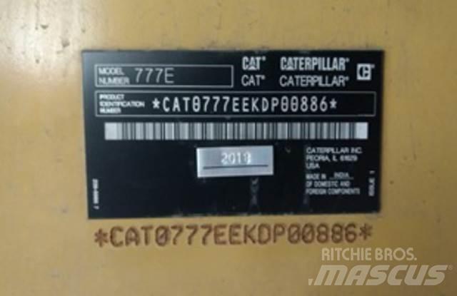 CAT 777E Rammestyrte Dumpere