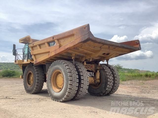 CAT 777F Rammestyrte Dumpere