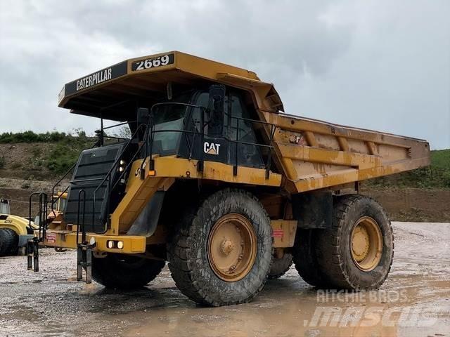 CAT 777F Rammestyrte Dumpere