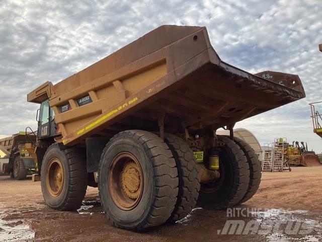 CAT 777F Rammestyrte Dumpere