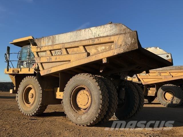 CAT 777F Rammestyrte Dumpere