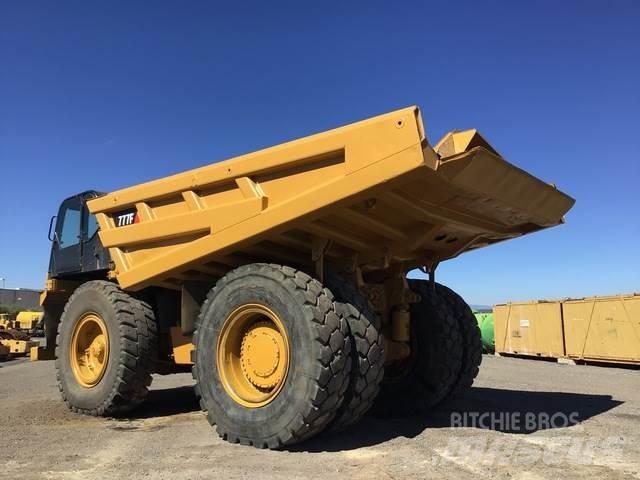 CAT 777F Rammestyrte Dumpere