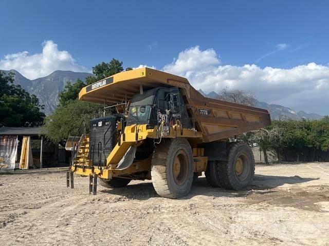 CAT 777G Rammestyrte Dumpere