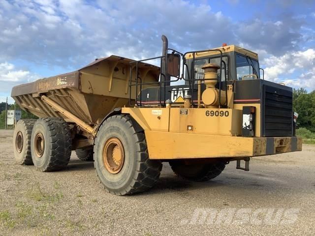 CAT D400E Rammestyrte Dumpere