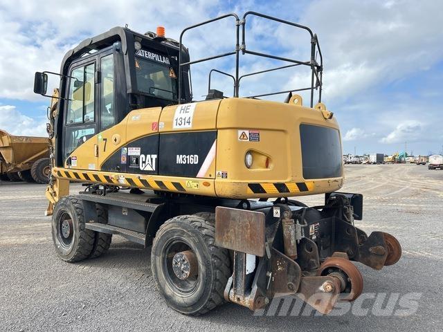 CAT M316D Hjulgravere