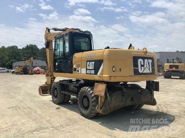 CAT M318D Hjulgravere