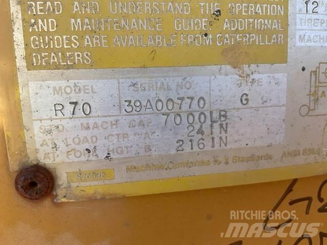 CAT R70 Anlegg - Annet