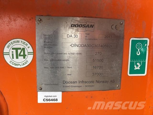 Doosan DA30 Rammestyrte Dumpere