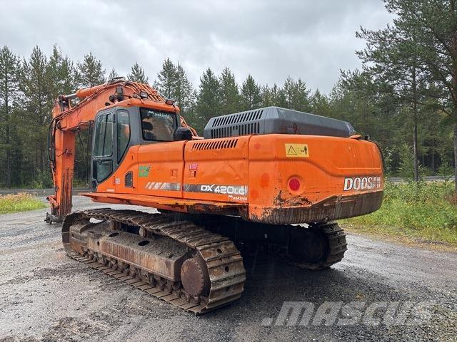 Doosan DX420LC Beltegraver