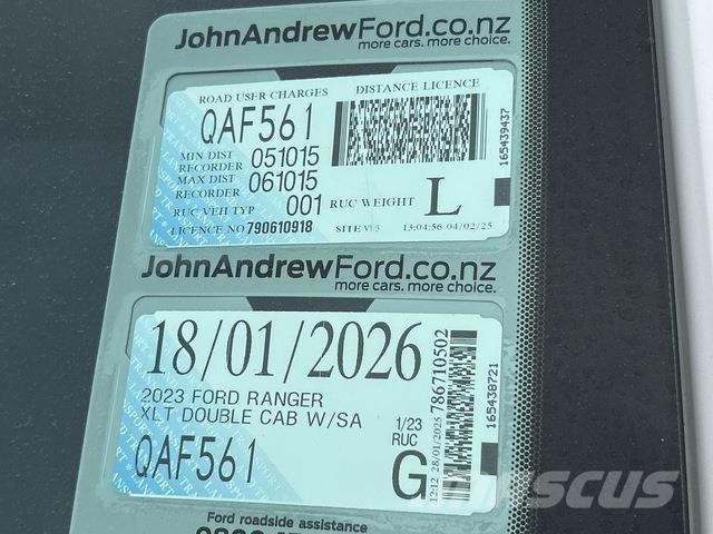 Ford Ranger Andre varebiler