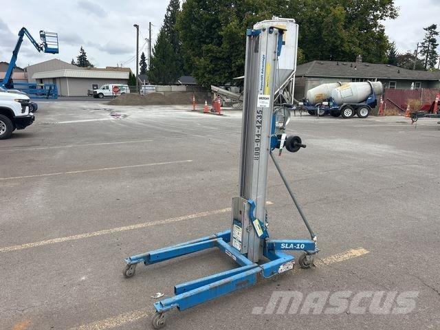 Genie SLA-10 Vinsjer, taljer og materialheiser