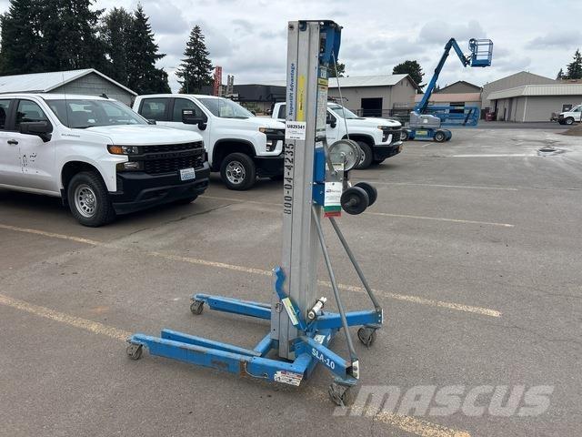 Genie SLA-10 Vinsjer, taljer og materialheiser