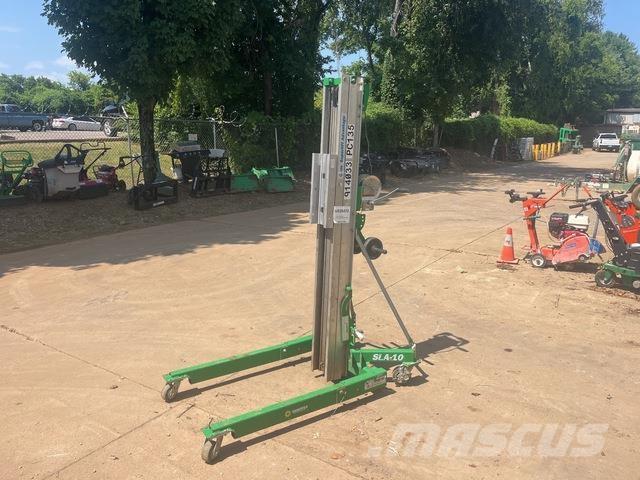 Genie SLA-10 Vinsjer, taljer og materialheiser