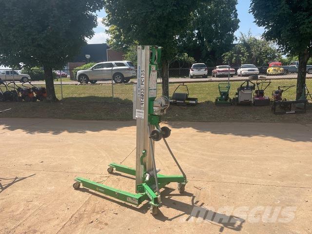 Genie SLA-10 Vinsjer, taljer og materialheiser