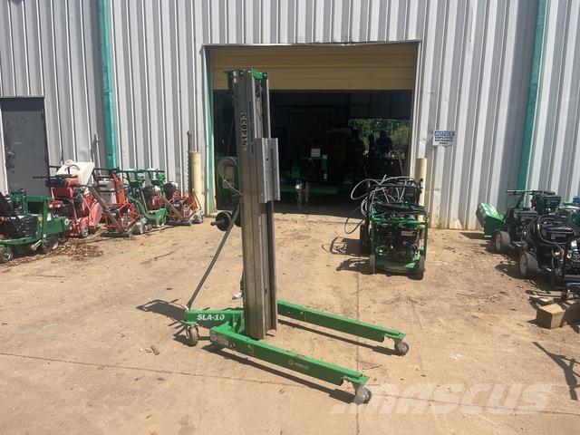 Genie SLA-10 Vinsjer, taljer og materialheiser