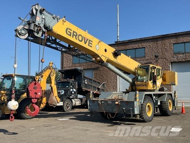 Grove RT600E Røff terreng kraner