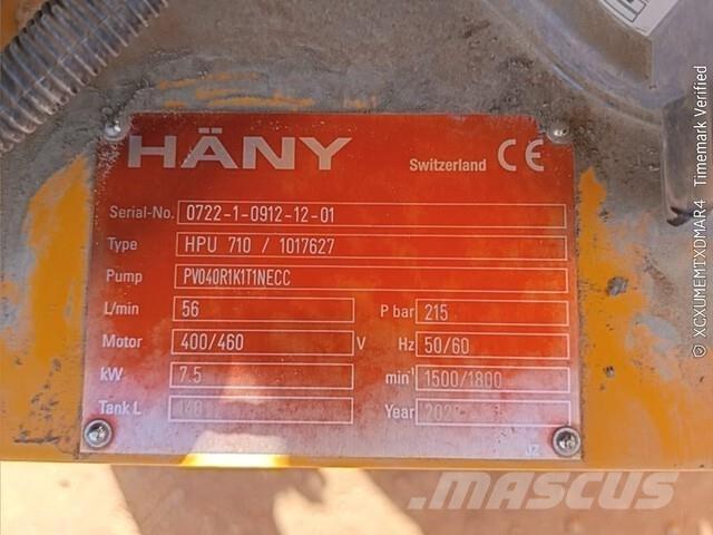  Hany HPU710 Betong tilbehør