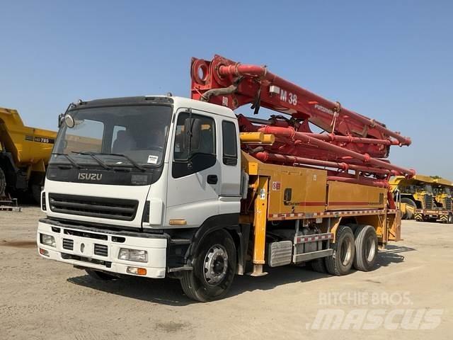 Isuzu  Betongpumpe biler