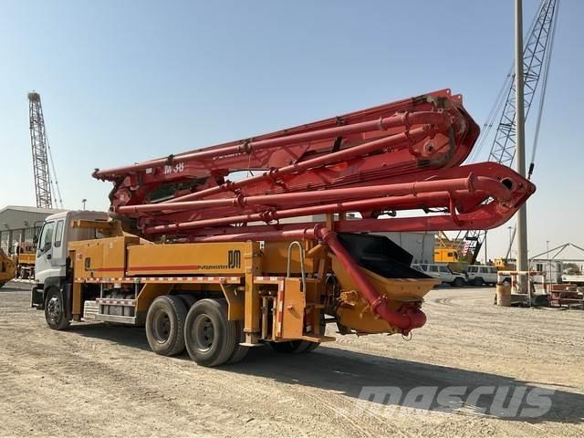 Isuzu  Betongpumpe biler