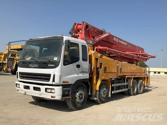 Isuzu CXH50T Betongpumpe biler