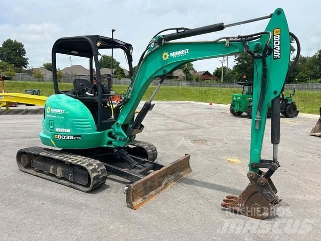 JCB 8035ZTS Beltegraver