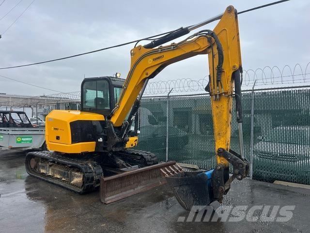 JCB 85Z Beltegraver