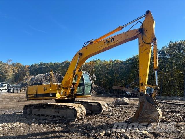 JCB JS200L Beltegraver