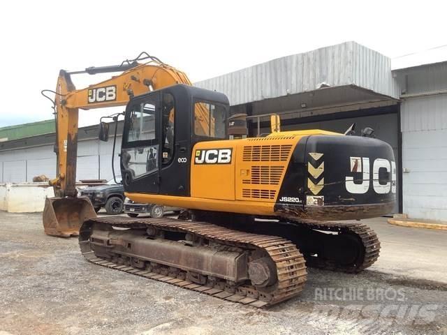 JCB JS220 Beltegraver