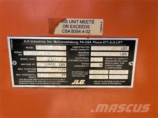 JLG 800S Teleskop bomlifter