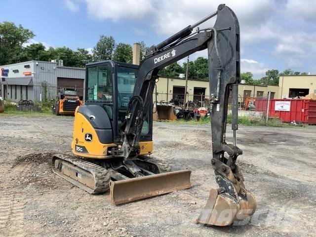 John Deere 35G Beltegraver
