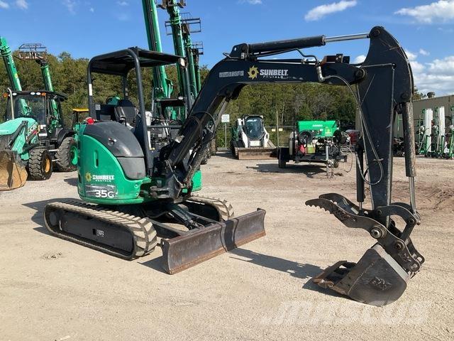 John Deere 35G Beltegraver
