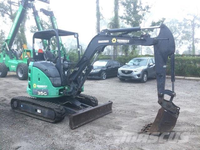 John Deere 35G Beltegraver