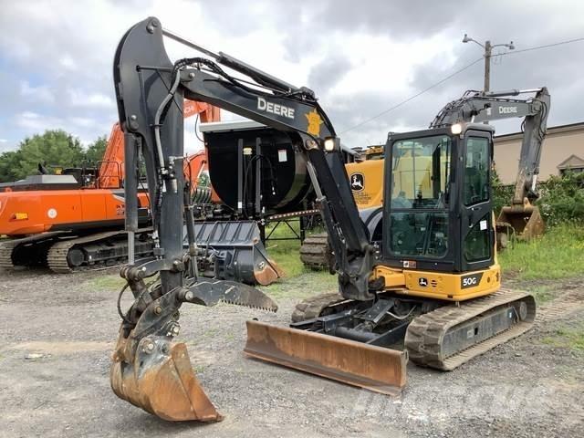 John Deere 50G Beltegraver