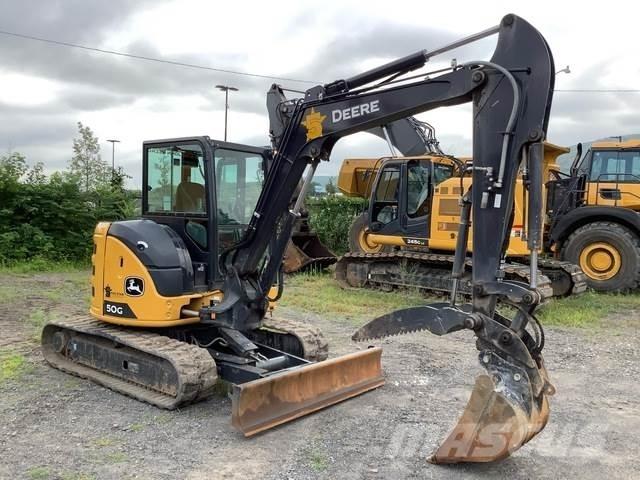 John Deere 50G Beltegraver
